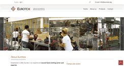 Desktop Screenshot of eurotexglobal.com
