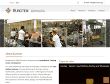 Tablet Screenshot of eurotexglobal.com